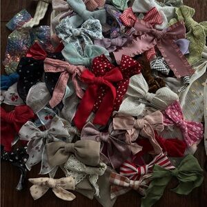 Assorted Colorful Hair Bows for Kids